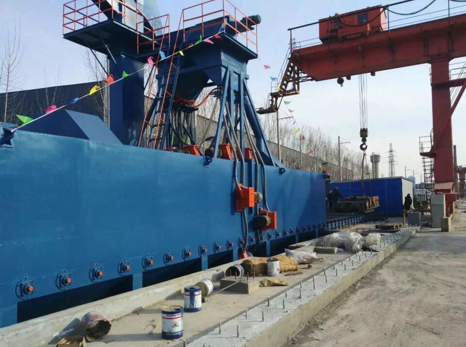 江蘇拋丸機除銹設備 廣東湛江高效結構鋼拋丸機,保證優質結構鋼除銹品質